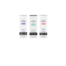Load image into Gallery viewer, Neutrogena Oil Free Moisture Daily Hydrating Facial Moisturizer & Neck Cream with Glycerin - Fast Absorbing Ultra Gentle Lightweight Face Lotion & Sensitive Skin Face Moisturizer, 4 fl. oz (Pack of 2)