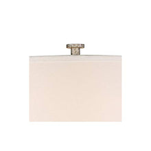Load image into Gallery viewer, Fisher Nautical Table Lamp with Nightlight Antique LED Edison Bulb Galvanized Metal Cage Drum Shade for Living Room Bedroom - Franklin Iron Works