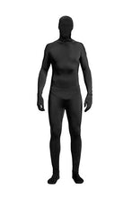 Load image into Gallery viewer, Full Bodysuit Unisex Spandex Stretch Adult Costume Zentai Disappearing Man Body Suit (X-Large, Black)