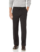 Load image into Gallery viewer, DOCKERS Men's Classic Fit Easy Khaki Pants (Regular and Big & Tall), Black (Stretch), 36W x 32L