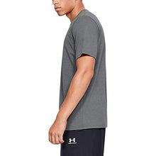 Load image into Gallery viewer, Under Armour Men's Fast Left Chest 2.0 Short-Sleeve T-Shirt , Pitch Gray Medium Heather (013)/Halo Gray , Small