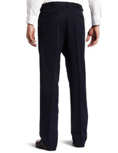 Load image into Gallery viewer, Haggar mens Cool 18 Hidden Expandable Waist Pleat Front Pant- Regular and Big & Tall Sizes dress pants, British Khaki, 36W x 32L US
