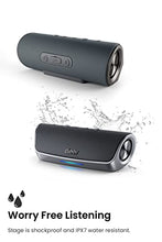 Load image into Gallery viewer, Cleer Audio Stage Smart Bluetooth Speaker - IPX7 Waterproof, Built-in Alexa, Stereo Pairing Capabilities, with Digital Amplifier, Dual 48mm Drivers, and Passive Radiators for Powerful Music and Sound