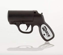 Load image into Gallery viewer, Mace Brand Self Defense Pepper Spray Gun with Strobe LED (Matte Black) – Accurate 20’ Powerful Pepper Spray, Leaves UV Dye on Skin, Integrated LED Light Enhances Aim, Great Self-Defense