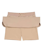Load image into Gallery viewer, Nautica Girls' Little School Uniform Pull-On Scooter Skirt with Undershorts, Knit Waistband & Functional Pockets, Performance Material, Khaki, 5