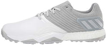 Load image into Gallery viewer, adidas Men's Adipower 4ORGED Golf Shoe, Clear Onix/Matte Silver/FTWR White, 13 M US