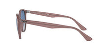 Load image into Gallery viewer, Ray-Ban RB4305 Round Sunglasses, Opal Antique Pink/Grey GRADIENT DARK Blue, 53 mm