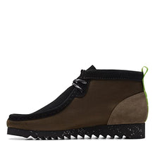 Load image into Gallery viewer, Men's Clarks Original Wallabee FTRE Made in Portugal, Green Combi, 9.5