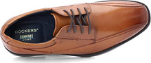 Load image into Gallery viewer, Dockers Mens Endow 2.0 Leather Dress Oxford Shoe, Butterscotch, 9 M
