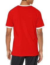 Load image into Gallery viewer, adidas Originals Men's 3-Stripes T-Shirt, Red, X-Large