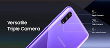 Load image into Gallery viewer, Samsung Galaxy A30S w/On-Screen Fingerprint (64GB, 4GB) 6.4", Triple Camera, Dual SIM GSM Unlocked A307G/DS - US + Global 4G LTE International Model (64GB + 64GB SD + Case Bundle) (White)