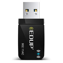 Load image into Gallery viewer, 1300Mbps USB 3.0 Wireless WiFi Adapter for PC, USB Wi-Fi Dongle AC Mini Network Adapters 802.11ac 2.4GHz/5GHz Built-in Antenna for Windows 10/7/8/8.1/XP Mac OS 10.6-10.15