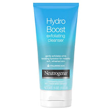 Load image into Gallery viewer, Neutrogena Hydro Boost Gentle Exfoliating Facial Cleanser with Hyaluronic Acid, Non-Comedogenic Oil-, Soap- & Paraben-Free Daily Face Wash, 5 oz (Pack of 3)