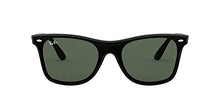 Load image into Gallery viewer, Ray-Ban unisex adult Rb4440nf Blaze Wayfarer Sunglasses, Black/Green, 44 mm US