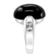 Load image into Gallery viewer, Effy 925 Sterling Silver Onyx & White Topaz Ring, 21.25 TCW IRS0K462M0