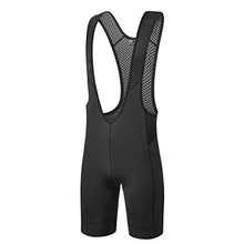 Load image into Gallery viewer, Przewalski Men's Cycling Bib Shorts, 4D Padded Compression Bike Tights Breathable Bicycle Pants UPF 50+, Classic Series, Black/S