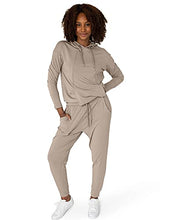 Load image into Gallery viewer, Kindred Bravely Bamboo Maternity & Postpartum Joggers | Maternity Lounge Pants for Women (Stone, XX-Large)