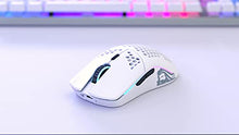 Load image into Gallery viewer, Gaming Keyboard and Mouse Combo - Glorious GMMK 87% Percent Backlit RGB TKL Mechanical Keyboard (White Ice) + Model O Wireless Gaming RGB Matte White Mouse