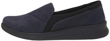 Load image into Gallery viewer, Clarks Women's Sillian 2.0 Eve Loafer, Navy Synthetic Combi, 7.5W