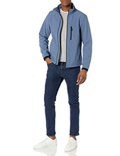 Load image into Gallery viewer, Amazon Essentials Men's Water-Resistant Softshell Jacket, Indigo Blue, XX-Large