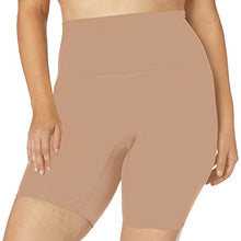 Load image into Gallery viewer, Yummie Women's Ultralight Seamless Shapewear Short, Almond, 2X/3X