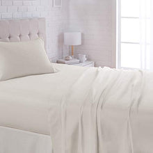 Load image into Gallery viewer, AmazonBasics Lightweight Super Soft Easy Care Microfiber Sheet Set with 16" Deep Pockets, Full, Light Grey
