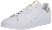 Load image into Gallery viewer, adidas Originals womens Stan Smith Sneaker, White/White/Gold Metallic, 9.5 US