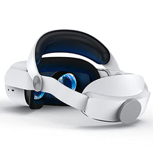 Load image into Gallery viewer, Head Strap Accessories Compatible with Quest2: WinDrogon 27° Arc Shape Head Strap for Oculus/ Meta Quest 2 Replacement for Elite Strap Enhanced Support and Comfort Reduce Face Pressure in VR Gaming