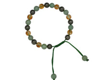 Load image into Gallery viewer, Money Wealth Success Bracelet - Pyrite Green Aventurine Citrine Bracelet Set for Men Women Healing Calming Anxiety Stress Relief Gifts (Adjustable)
