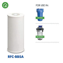 Load image into Gallery viewer, Culligan RFC-BBSA 25 Micron Whole House Water Filter for Sediment, 10" x 4.5" Compatible Replacement for FXHTC, W50PEHD, GXWH40L, GXWH35F, GNWH38S, WFHD13001 (Pack of 1)