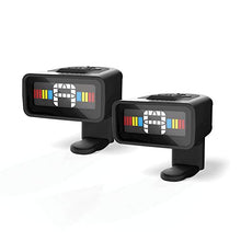 Load image into Gallery viewer, D'Addario Guitar Tuner - Micro Headstock Tuner - Tuner for Acoustic Guitar, Electric Guitar, Bass Guitar, Mandolin, Banjo, Ukelele - Compact & Discrete - Clip On - 2 Pack