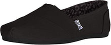 Load image into Gallery viewer, BOBS from Skechers Women's Plush Peace and Love Flat,Black,7 M US