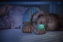 Load image into Gallery viewer, Philips AVENT Ultra Air Nighttime 6-18 Months Pacifier, SCF376/43, Blue, (Pack of 4)