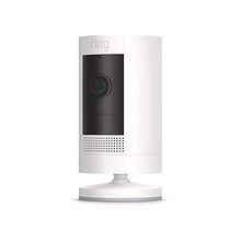 Load image into Gallery viewer, Ring Stick Up Cam Battery HD security camera with two-way talk, Works with Alexa - White