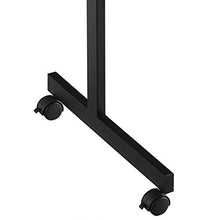 Load image into Gallery viewer, Mr IRONSTONE Height Adjustable Desk 45.7" Mobile Computer Desk Home & Office Utility Table with Rolling Wheels(Non-Automatic Adjustment) (Spatter Gray)