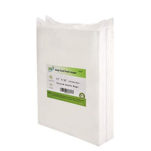 Load image into Gallery viewer, Vacuum Sealer Bags Heavy Duty, 11x 16 Gallon Vacuum Sealer Bags x 100 bags, Food Vacuum Sealer Bags, Meat Vacuum Sealer Bags, Fit nutrichef, foodsaver, jzbrain oliso weston Vacuum Sealer Bags, BPA Free Sous Vide, Best Deal!