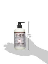Load image into Gallery viewer, Mrs. Meyer's Clean Day Hand Lotion for Dry Hands, Non-Greasy Moisturizer Made with Essential Oils, Cruelty Free Formula, Lavender Scent, 12 oz