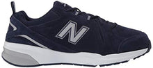 Load image into Gallery viewer, New Balance Men's 608 V5 Casual Comfort Cross Trainer, Pigment/Gunmetal/Silver Metallic, 11 M US