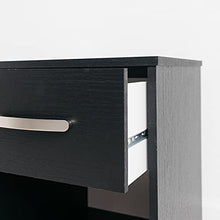 Load image into Gallery viewer, Signature Design by Ashley Finch Contemporary 3 Drawer Chest of Drawers, Black