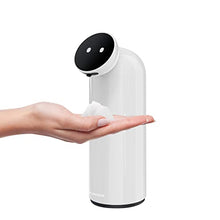 Load image into Gallery viewer, FUNGENE Automatic Foaming Soap Dispenser, Interactive ABS Rechargeable Foam Dish Soap Dispensers Pearl White for Kitchen、Bathroom