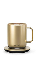 Load image into Gallery viewer, Ember Temperature Control Smart Mug 2, 10 oz, Gold, 1.5-hr Battery Life - App Controlled Heated Coffee Mug