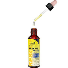 Load image into Gallery viewer, Bach RESCUE SLEEP Dropper 20mL, Natural Sleep Aid, Homeopathic Flower Remedy, Free of Melatonin, Sugar, and Gluten, Kid-Friendly, Non-alcohol Formula
