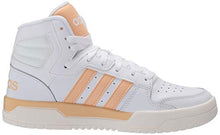 Load image into Gallery viewer, adidas Women's Entrap Mid Sneaker, FTWR White/Glow Orange/Cloud White, 5 M US