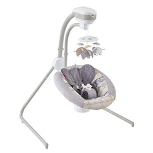Load image into Gallery viewer, Fisher-Price Elephant Safari Cradle 'n Swing