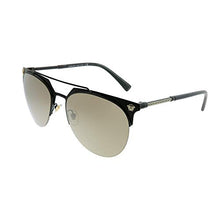 Load image into Gallery viewer, Versace Mens Sunglasses Black Matte/Gold Metal - Non-Polarized - 57mm