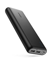 Load image into Gallery viewer, Portable Charger Anker PowerCore 20100mAh - Ultra High Capacity Power Bank with 4.8A Output and PowerIQ Technology, External Battery Pack for iPhone, iPad & Samsung Galaxy & More (Black) (A1271)