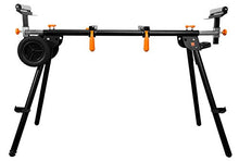 Load image into Gallery viewer, WEN MSA330 Collapsible Rolling Miter Saw Stand with 3 Onboard Outlets