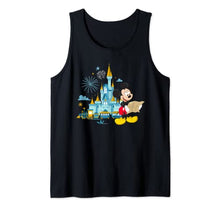 Load image into Gallery viewer, Walt Disney World 50th Anniversary Mickey Magic Castle Tank Top