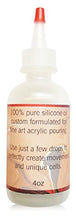Load image into Gallery viewer, Acrylic Pouring Oil with Yorker Cap & Pipette, 100% Pure Silicone, Perfect for Artists, 4oz, Made in The USA!