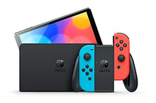 Load image into Gallery viewer, Nintendo Switch – OLED Model w/ Neon Red & Neon Blue Joy-Con